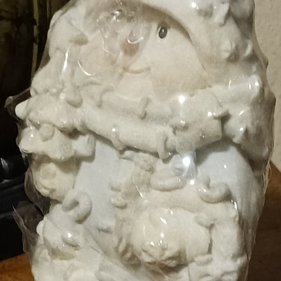 Vintage Joelson Industries, Resin Bobble Santa and Snowman - Picture 10 of 13